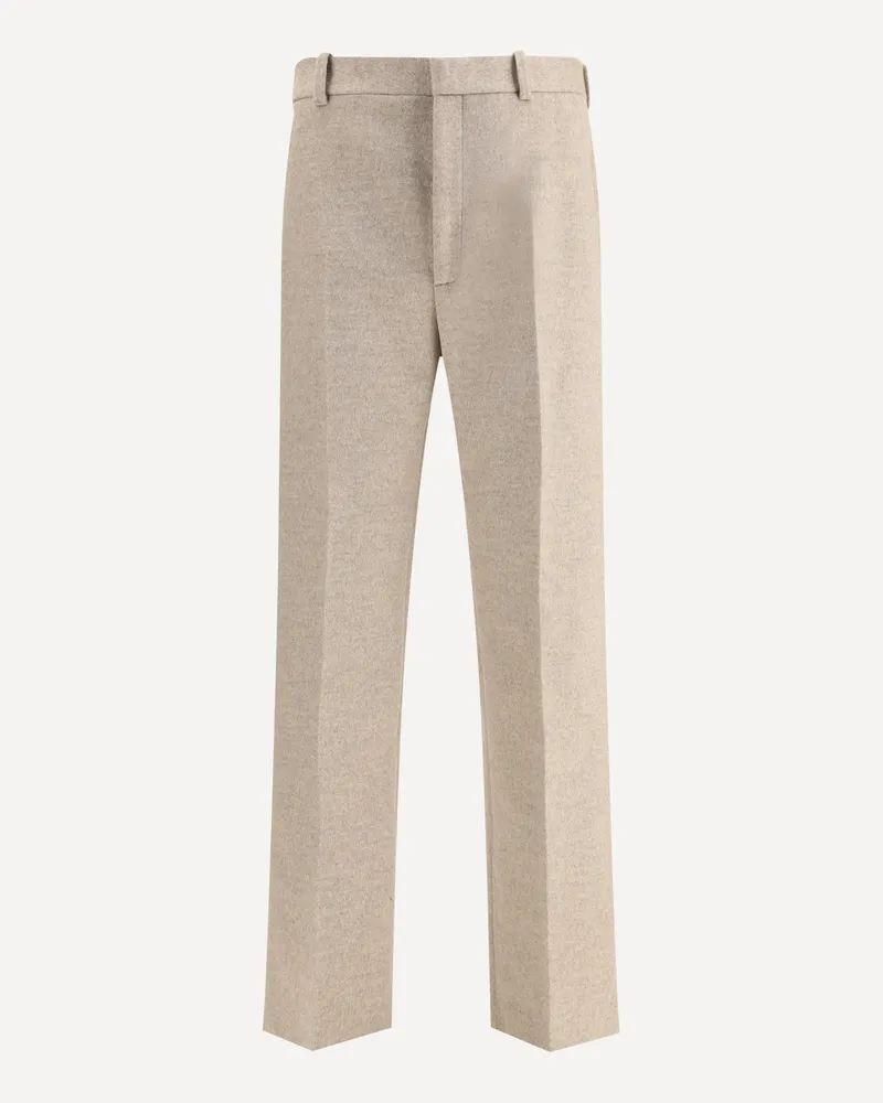 Bottega Veneta Wool Pants Male Beige