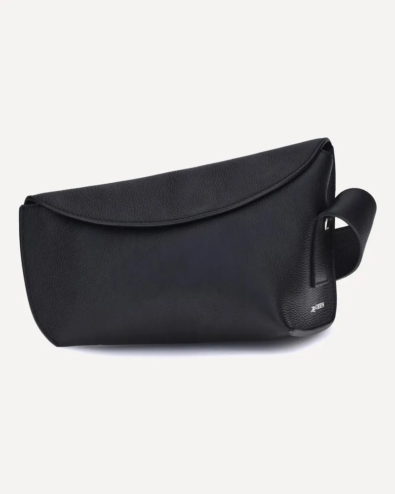 Alexander McQueen T-Bar Sling Shoulder Bag Female Black