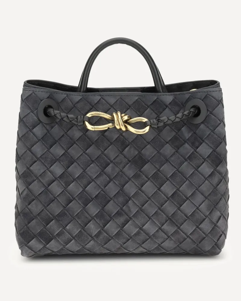 Bottega Veneta Andiamo Shoulder Bag Female Grey
