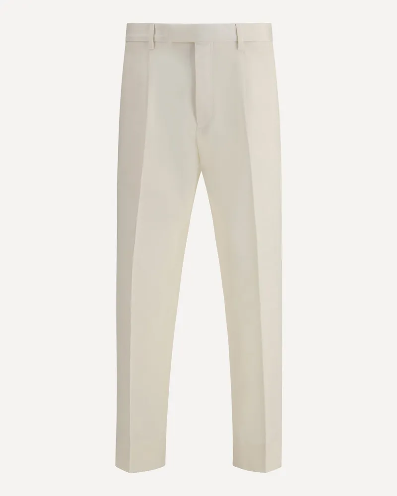 Ermenegildo Zegna Tailored Pants Male White