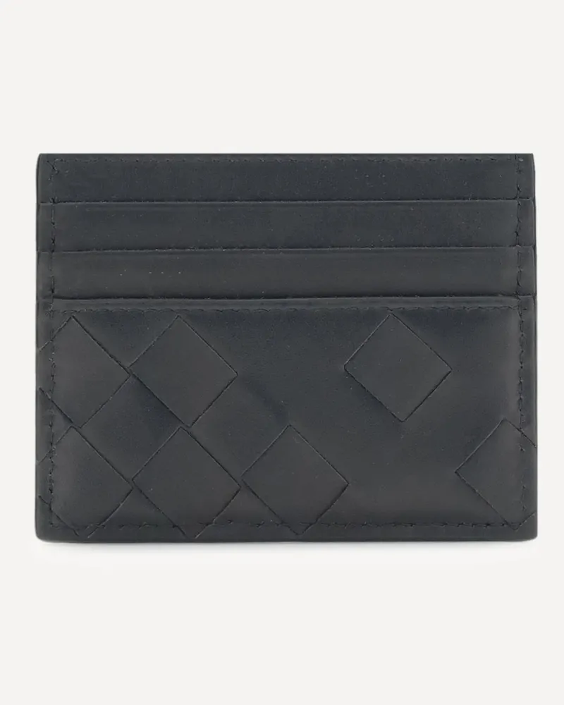 Bottega Veneta Intrecciato Card Holder Male Black