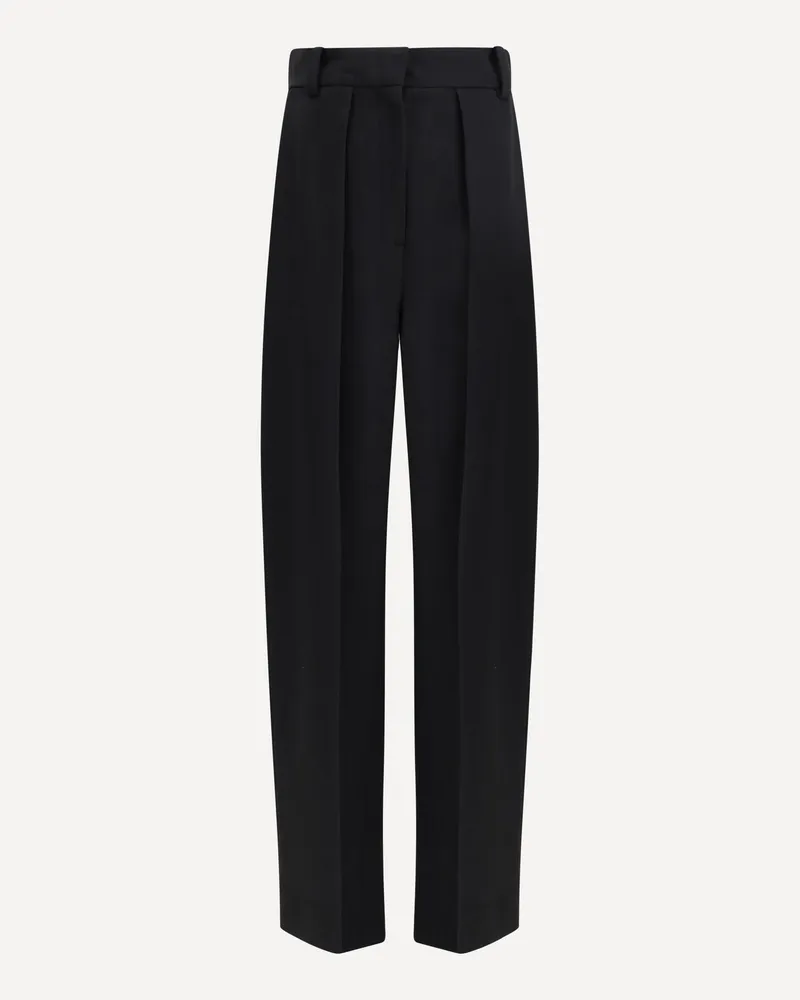 KHAITE Maris Elegant Pants Female Black