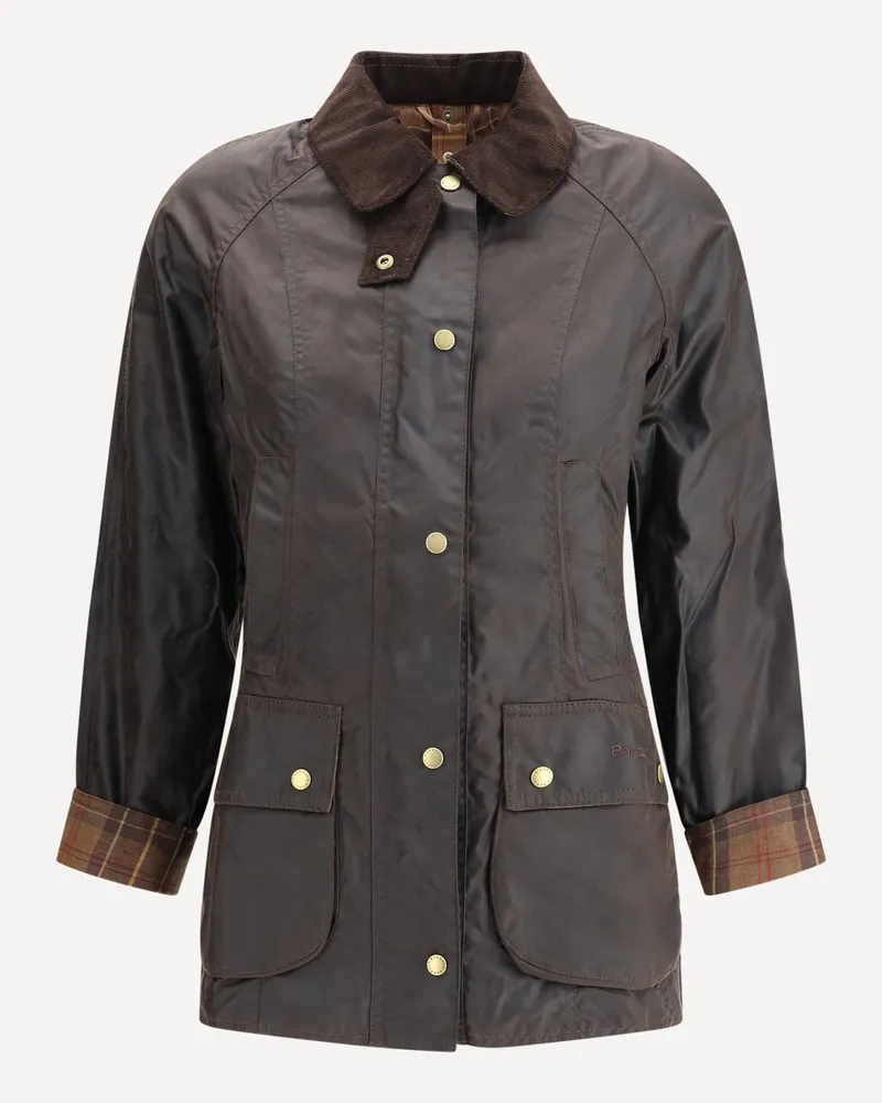Barbour Breadnell waxed Jacket Female Brown