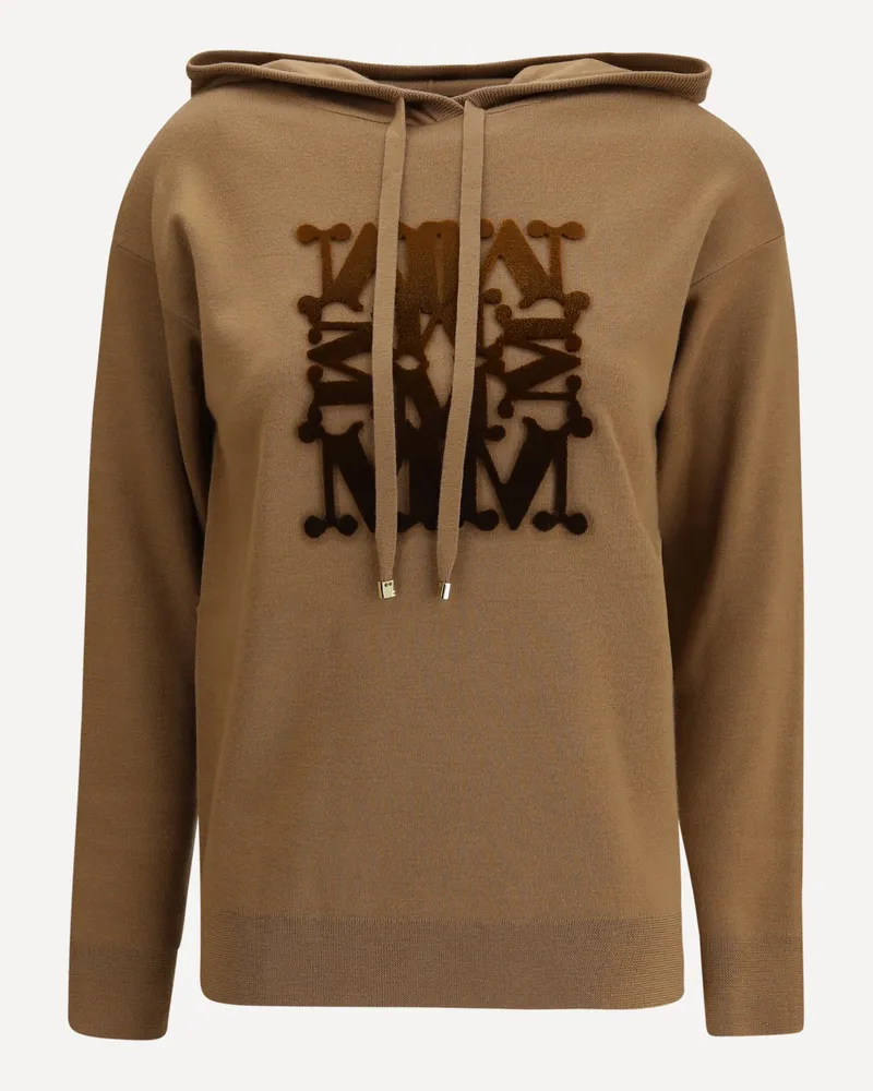 Max Mara Taddeo's Hoodie in wool Female Beige