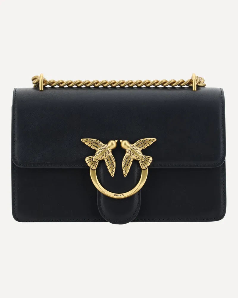 Pinko Love One Mini Shoulder Bag Female Black