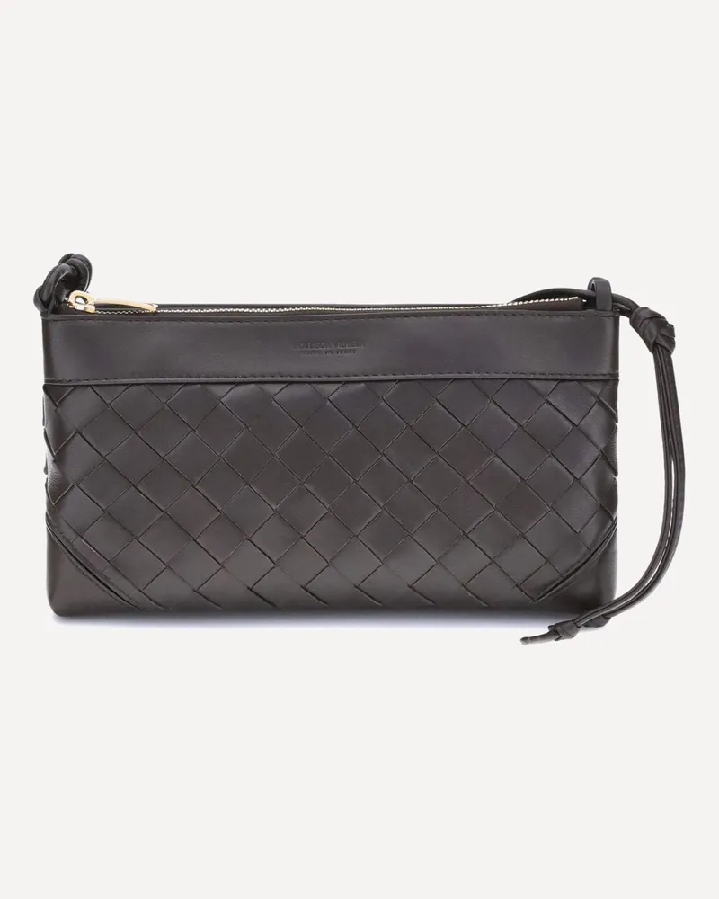 Bottega Veneta Pouch On Strap Female Black