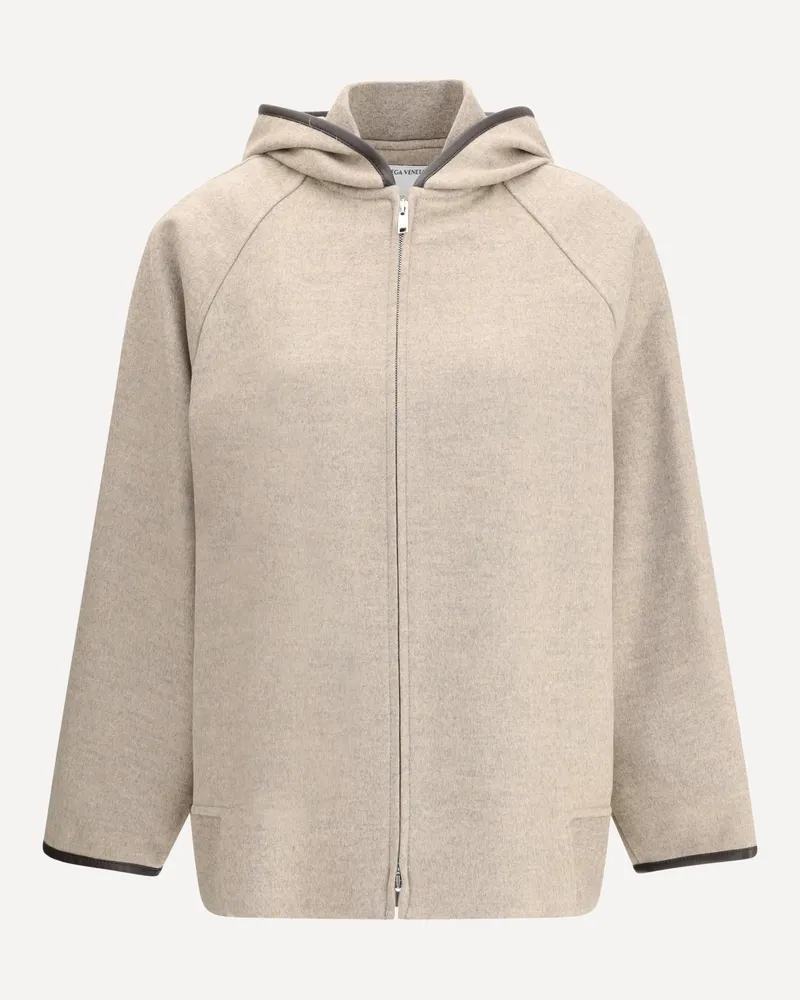 Bottega Veneta Wool Jacket Female Beige