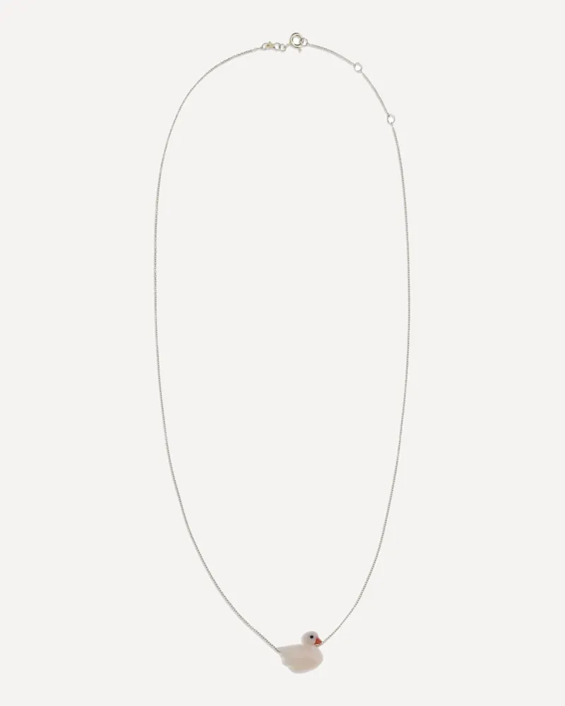 Aliita Swan Necklace Female Gold