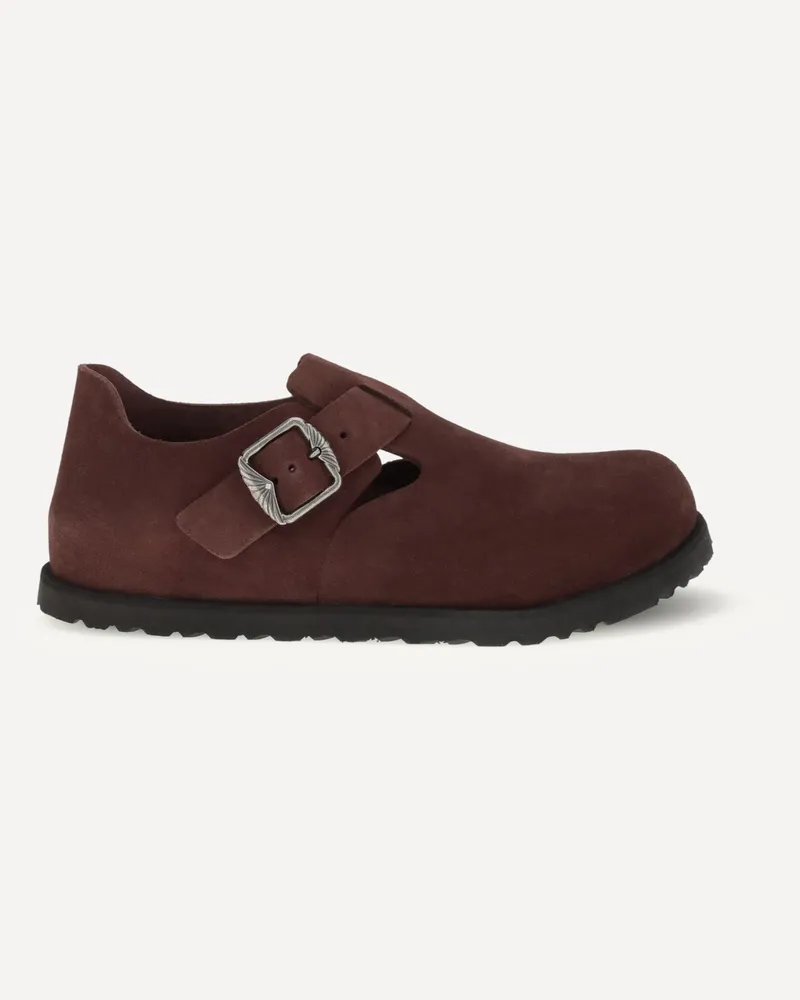 Birkenstock London suede Sneakers Female Bordeaux