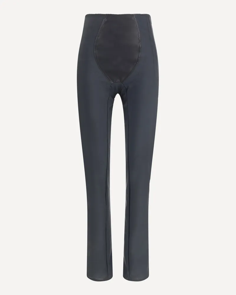 Dolce & Gabbana Vita Dolce satin leggings Female Black