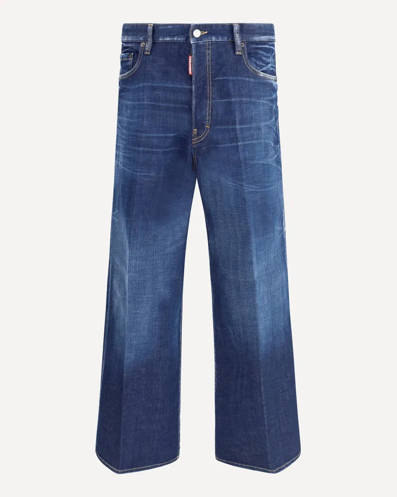 Dsquared2 Loose Jeans Male Blue