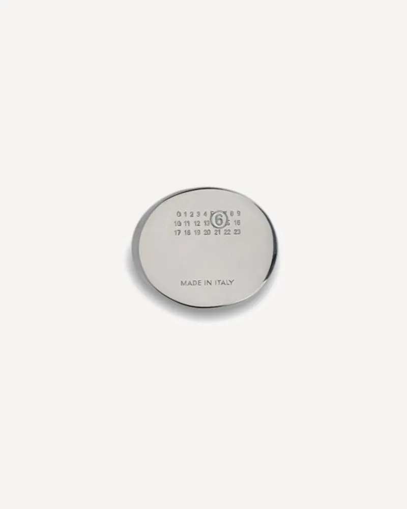 Maison Margiela Numeric Chevalière Ring Female Silver