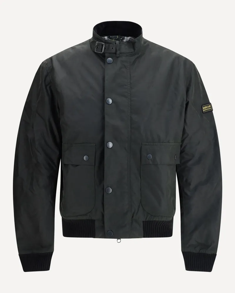 Barbour Traction Wax Jacket Male Black