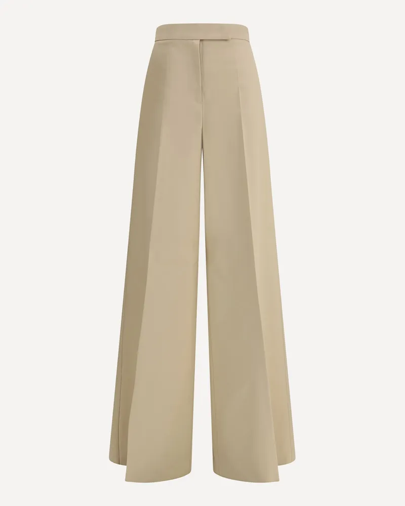 Max Mara Finish palazzo Pants Female Beige