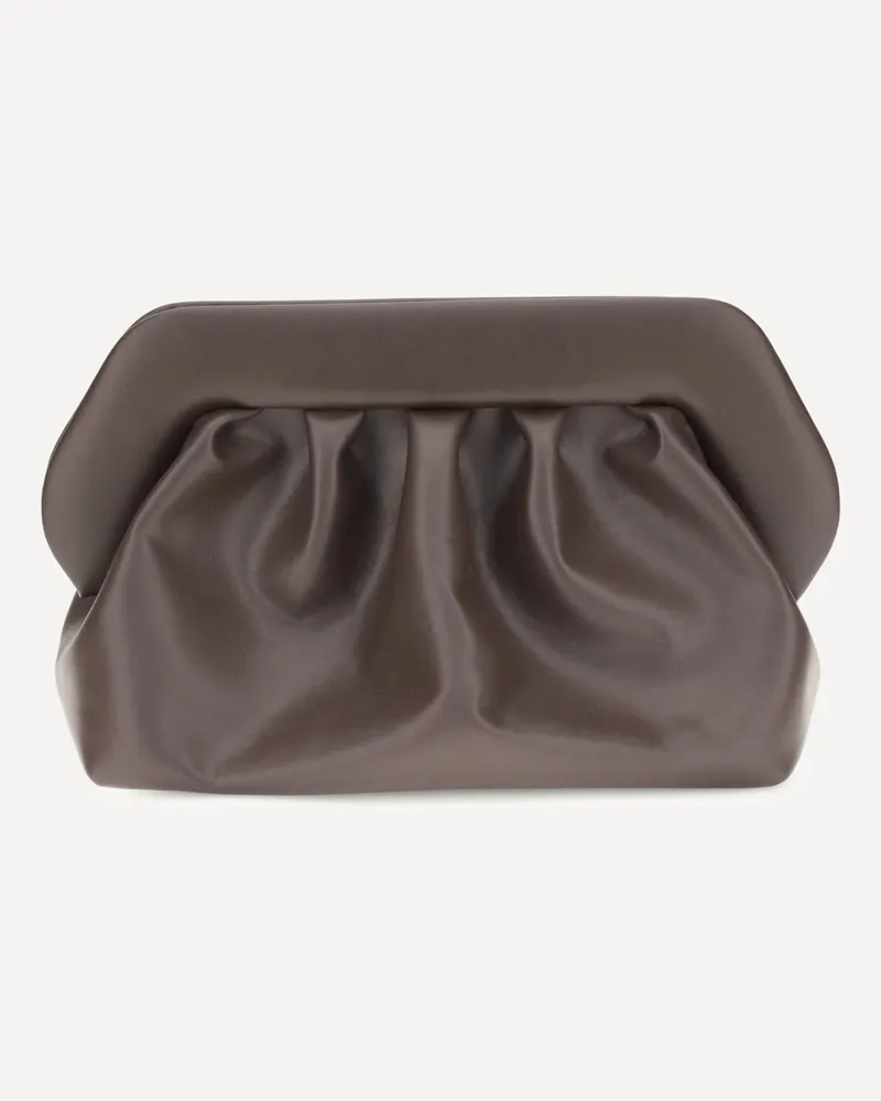 THEMOIRÈ Bios Clutch Bag Female Brown