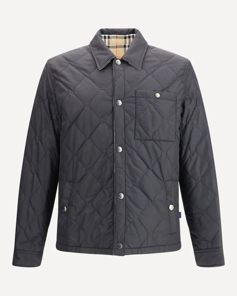 Burberry Reversible quilted nylon Jacket Male Black