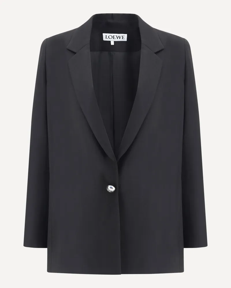 Loewe Stretch cady Blazer Female Black