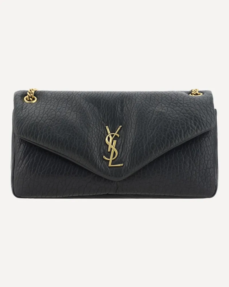 Saint Laurent Calypso Shoulder Bag Female Black