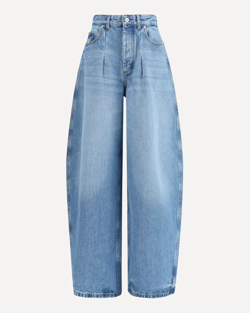 Jacquemus Le de-Nimes oversized Jeans Female Light