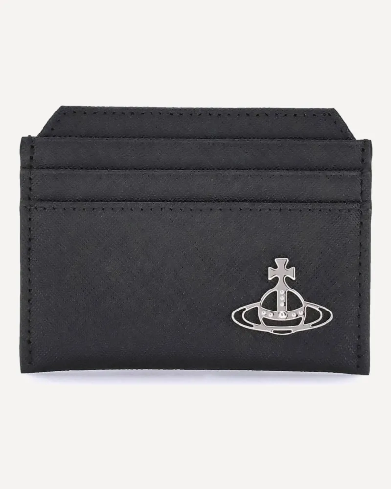Vivienne Westwood Orbit Card Holder Female Black