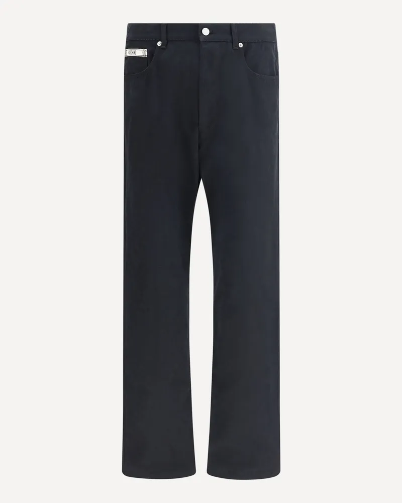 Moschino Cotton Pants Male Black