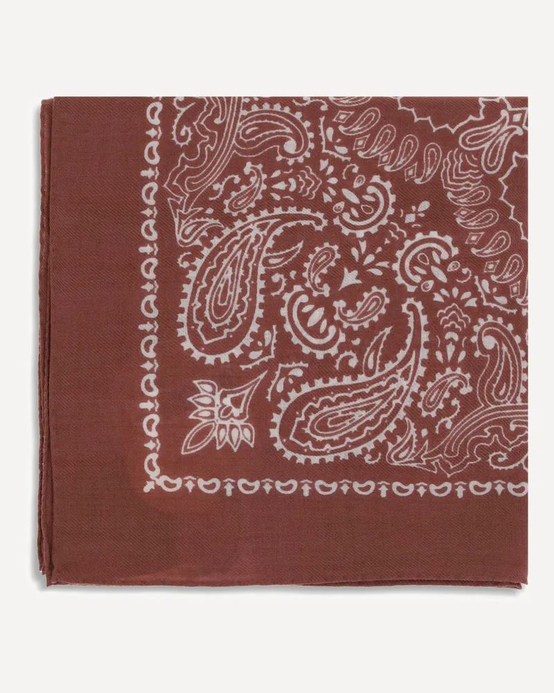 Destin Bandana Scarf Female Red
