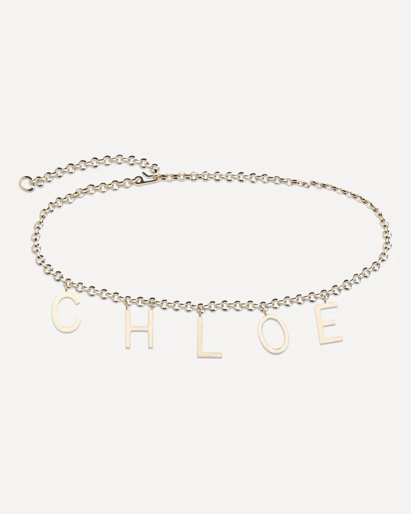Chloé Belt with pendants Female Gold