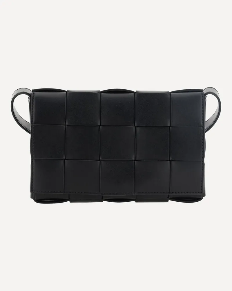 Bottega Veneta Cassette Shoulder Bag Male Black