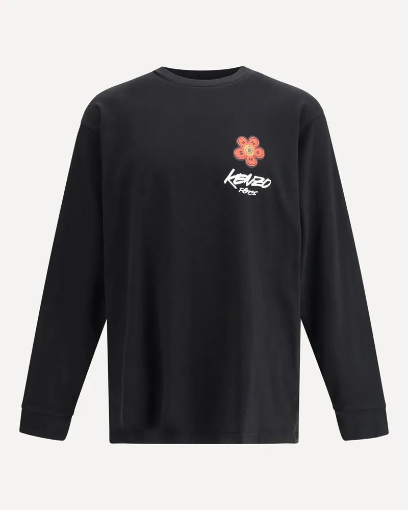 Kenzo Futura 2000 long-sleeved T-Shirt Male Black