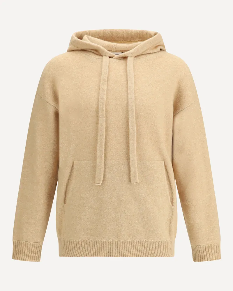Laneus Cashmerehooded Sweater Male Beige