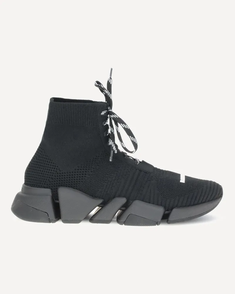 Balenciaga Speed 2.0 Lace-up Sneakers Male Black