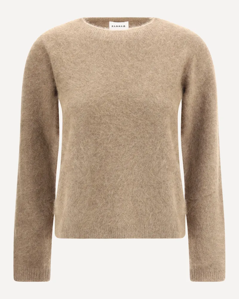 P.A.R.O.S.H. P. A.R. O.S. H. Crew neck Sweater Female Beige