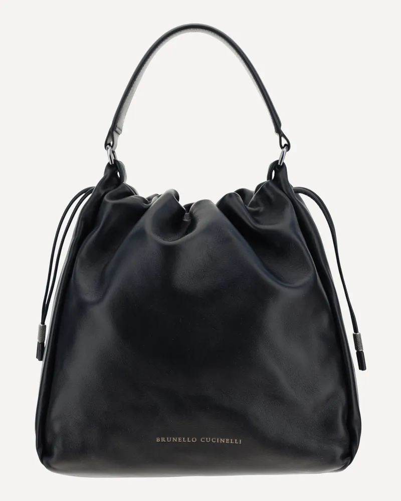 Brunello Cucinelli Shoulder Bag Female Black