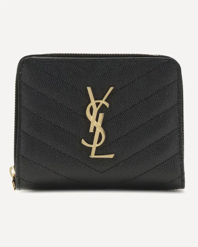 Saint Laurent Mg Compziparw Gdp Qlt Female Black