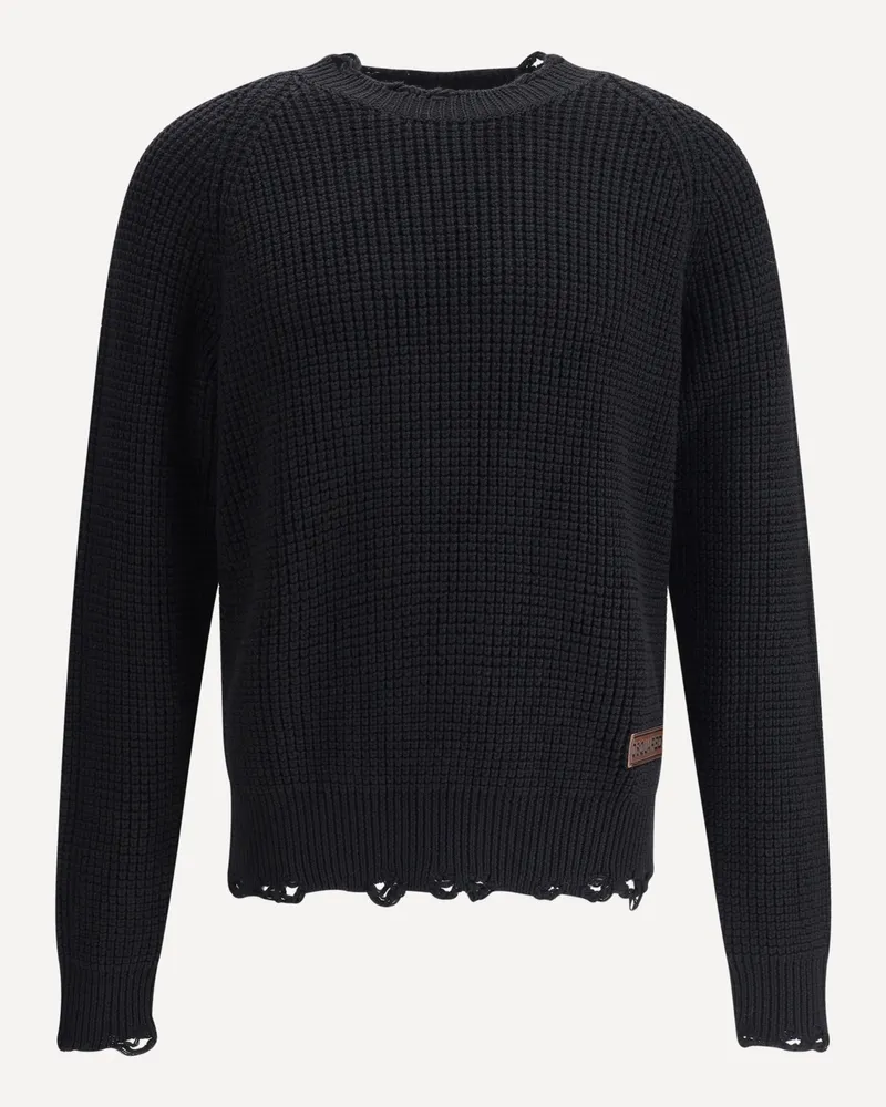 Dsquared2 Wool Sweater Male Black