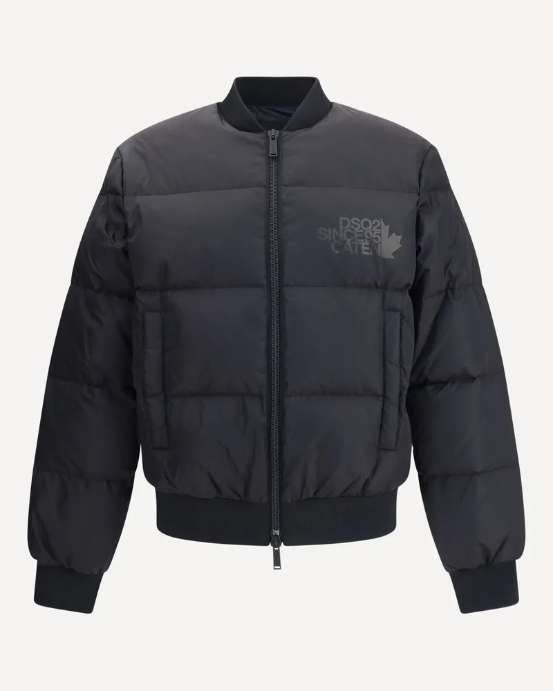 Dsquared2 Easy Puffer Down Jacket Male Black