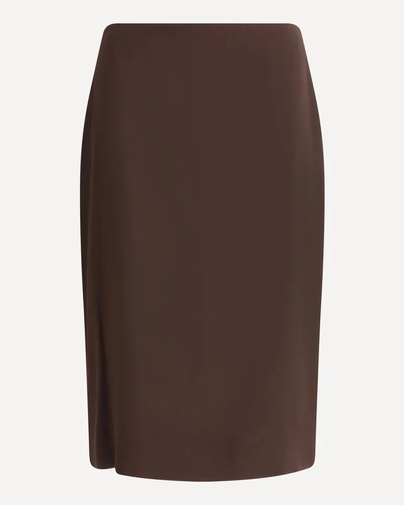 Tom Ford Satin midi Skirt Female Brown