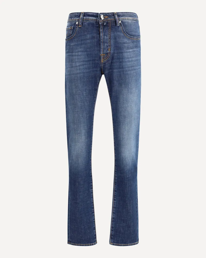 Jacob Cohën Denim Trousers Bard Male Blue