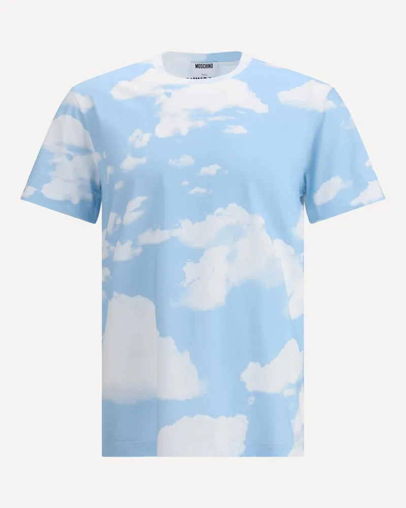Moschino T-shirt with cloud print Male Light
