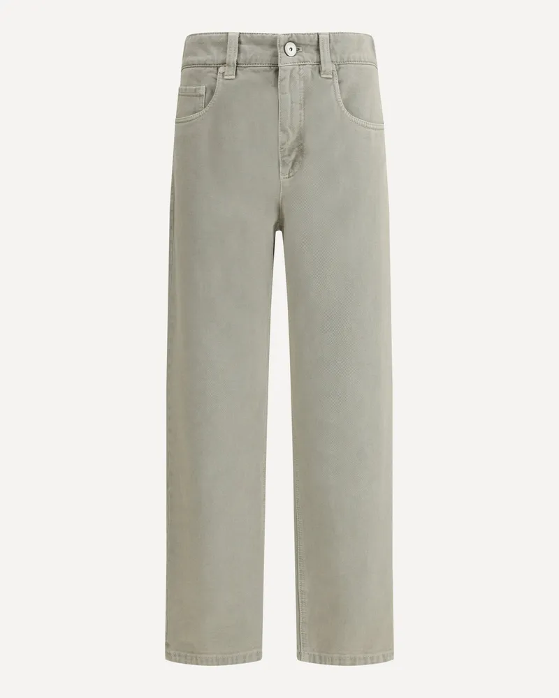 Brunello Cucinelli Straight Dyed Jeans Female Khaki