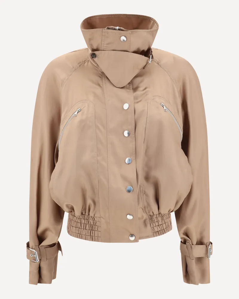 Dries van Noten Satin Jacket Female Pink