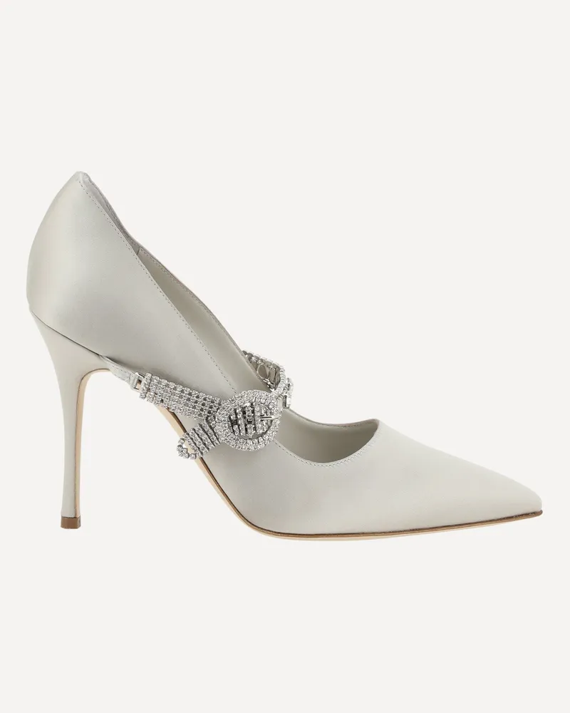 Manolo Blahnik Hamedi Pumps Female Grey