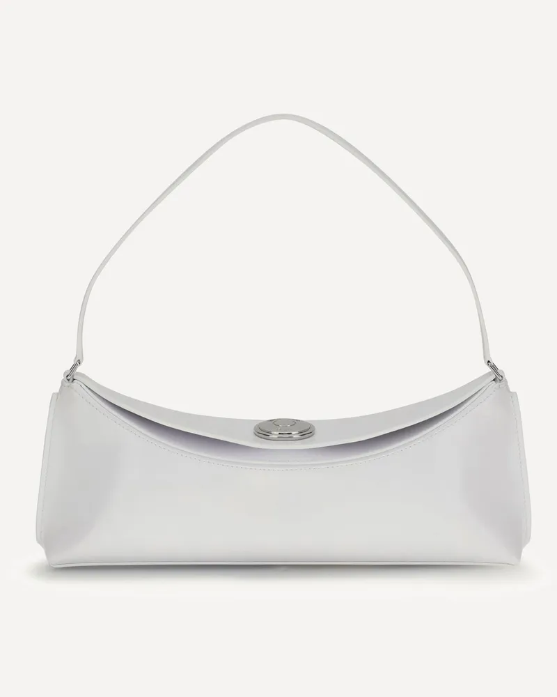 Jacquemus Ovalo Shoulder Bag Female White