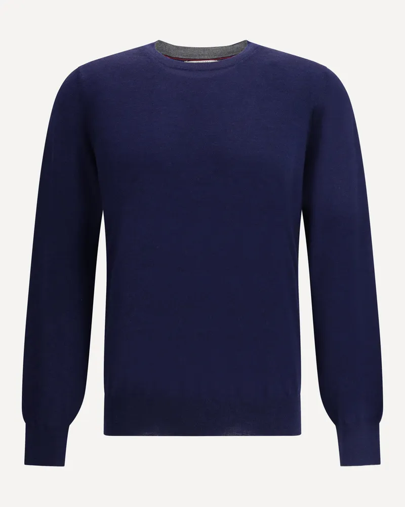 Brunello Cucinelli Sweater Male Blue