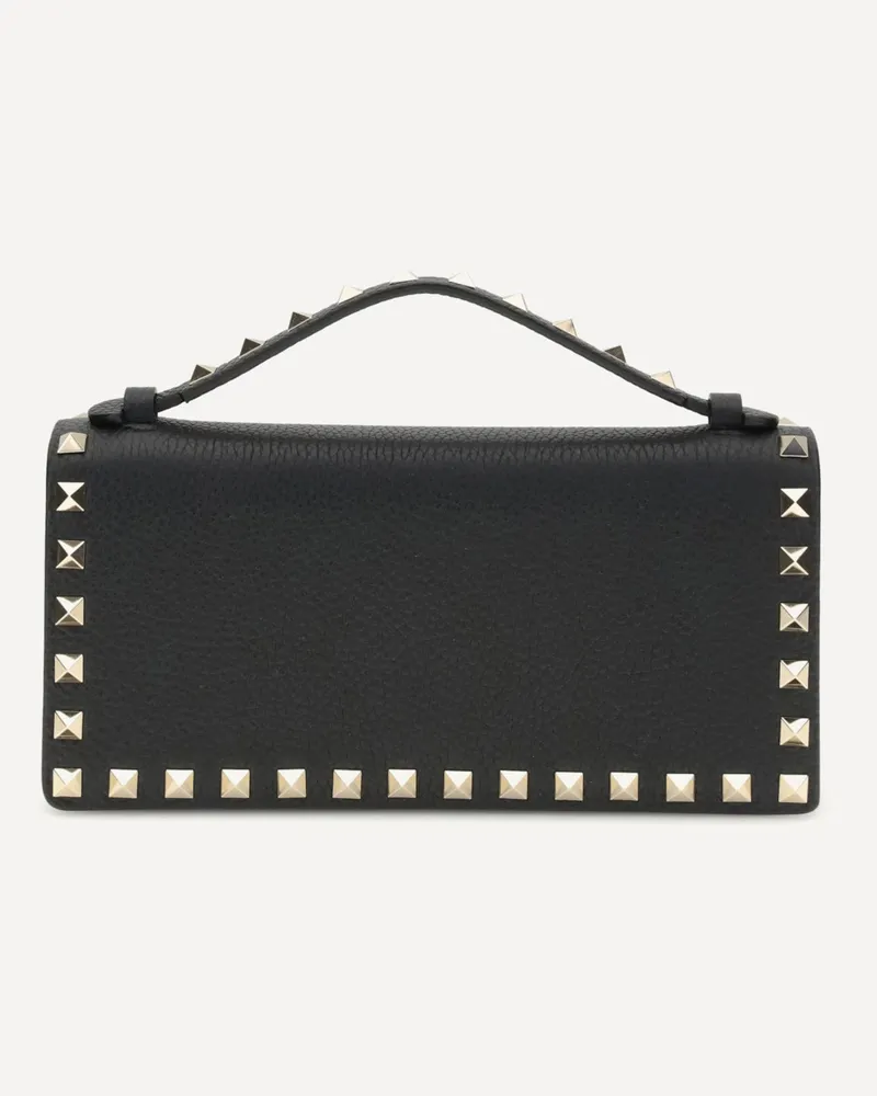 Valentino Garavani Rockstud chain Wallet Female Black