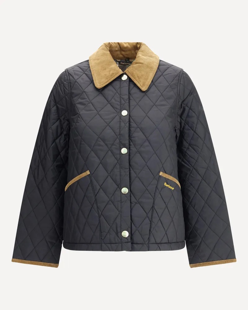 Barbour Liddesdale Cropped Icons quilted Jacket Female Black