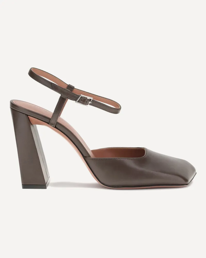 Amina Muaddi Charlotte Pumps Female Grey