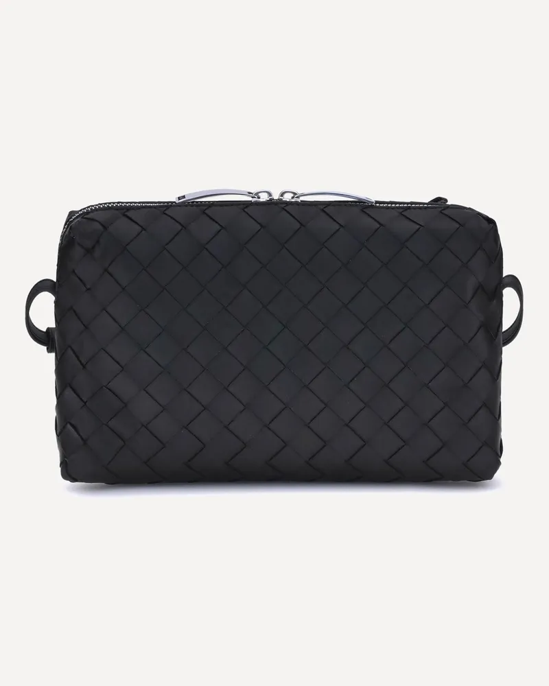 Bottega Veneta Iconic intreccio Shoulder Bag Female Black
