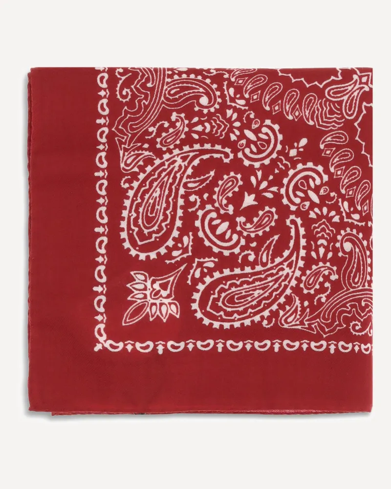 Destin Bandana Scarf Female Red