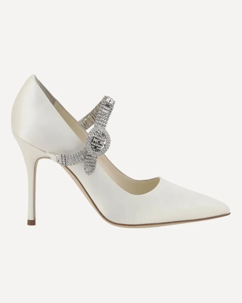 Manolo Blahnik Hamedi Pumps Female White